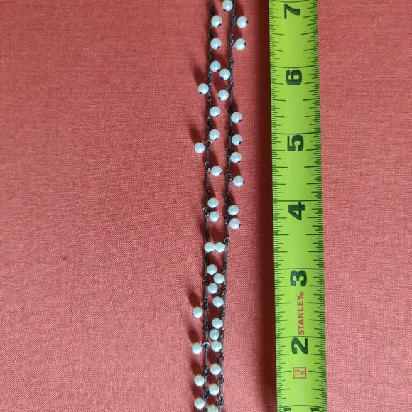 Kerri Linden faux pearl necklace - Picture 6 of 7